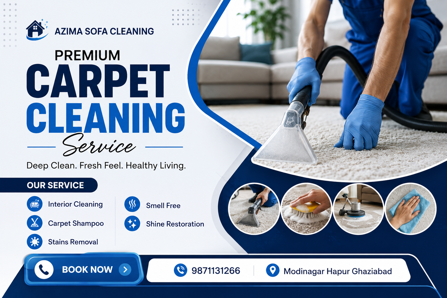 Carpet Cleaning Services | Deep Cleaning & Sanitization